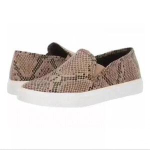Steve Madden Slip On Snake Print Python SYMBA Platform Sneakers